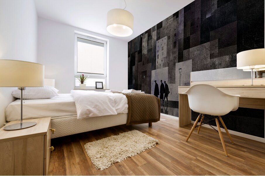 Midnight Walkers Mural print