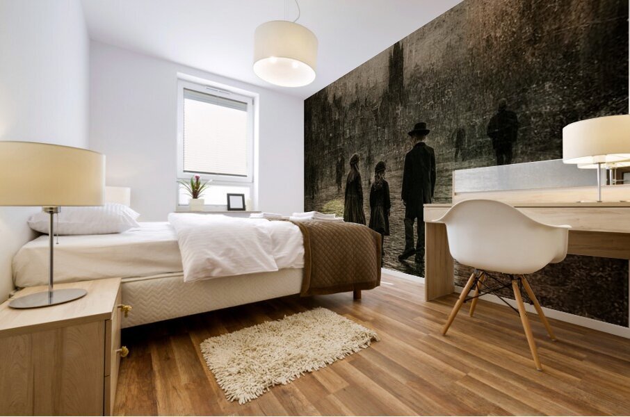 Shadows of Tradition Mural print