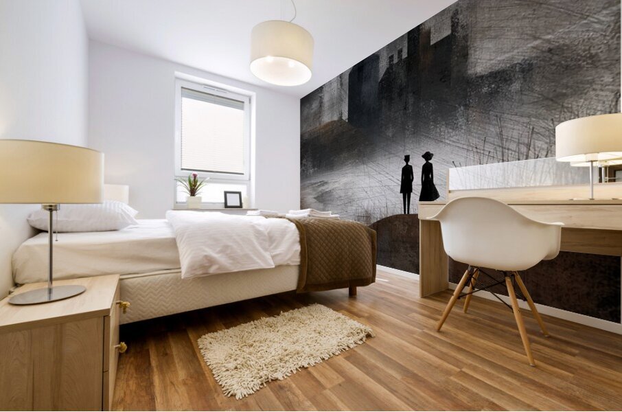 Beyond the Mist Mural print