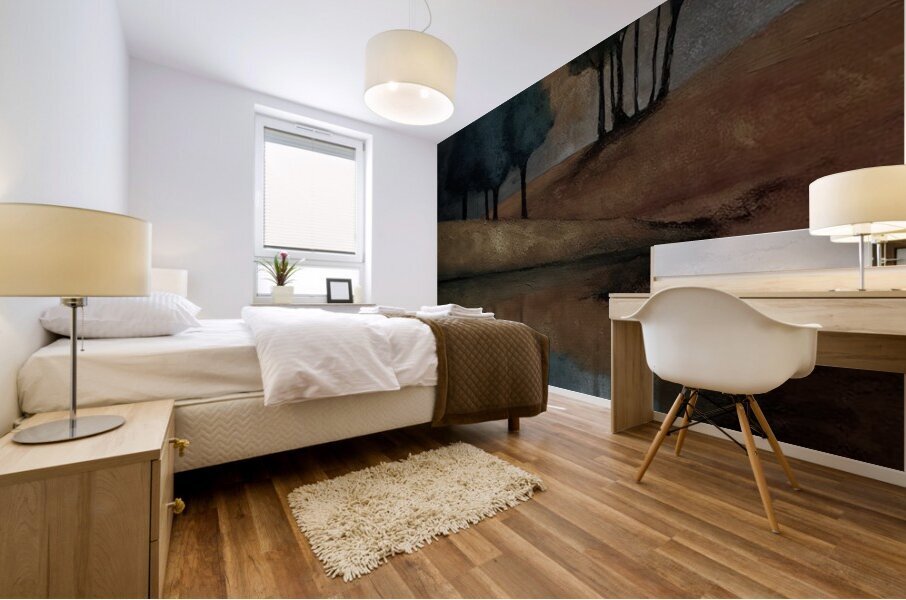 Reflections Before Night Mural print