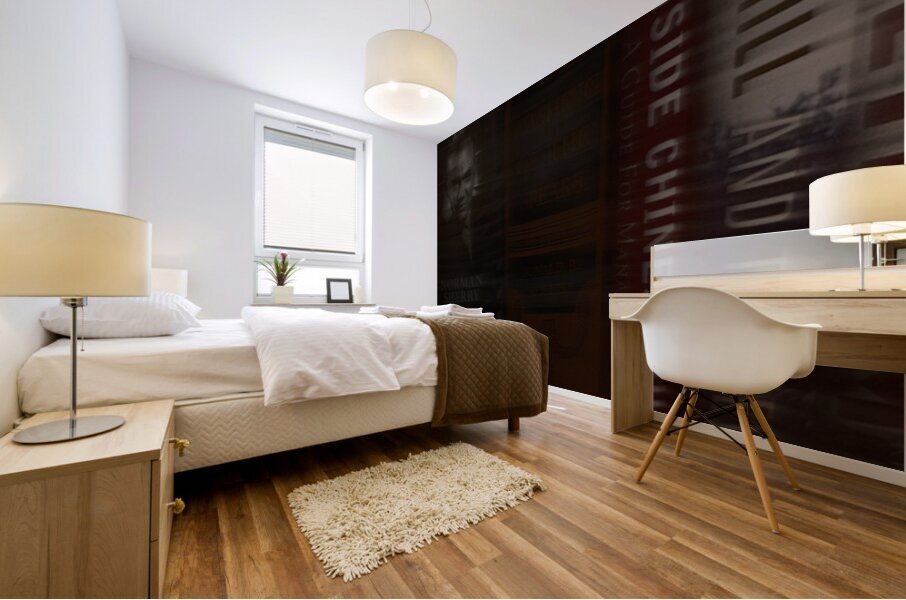 Silent Libraries Mural print