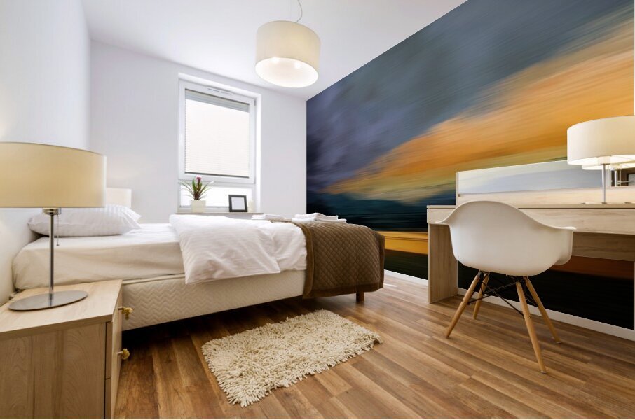 Shadows in Motion Mural print