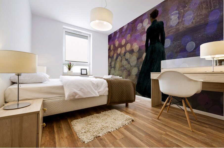 Where Light Waits Mural print