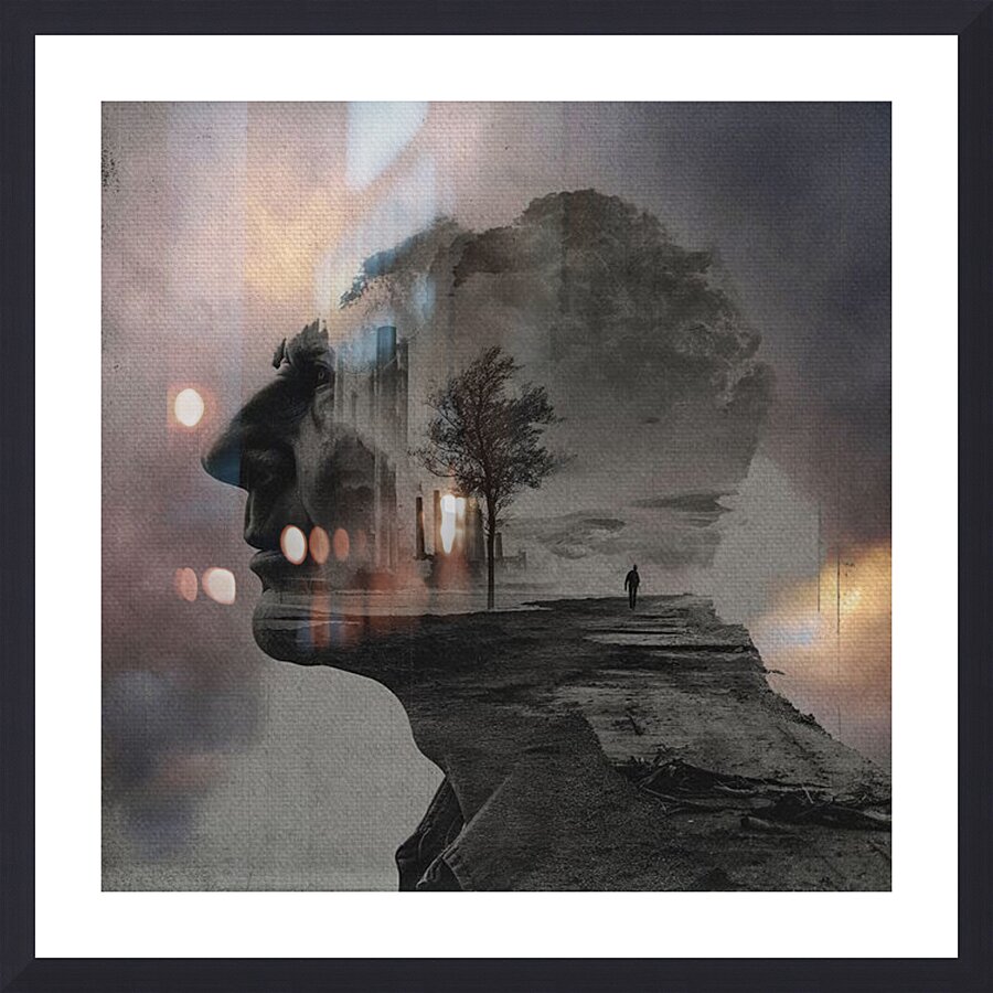 Echoes Within Picture Frame print