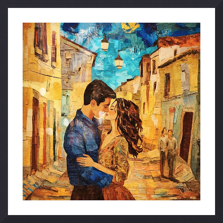 Beneath the Lanterns Picture Frame print