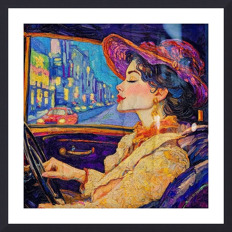 Elegance in Motion Picture Frame print