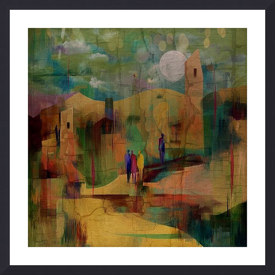 The Memory Travelers Picture Frame print