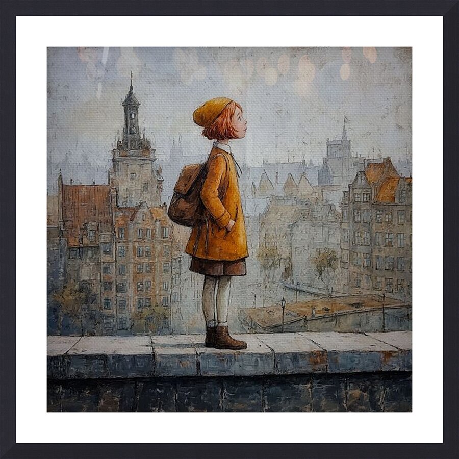 Edgewalker Picture Frame print