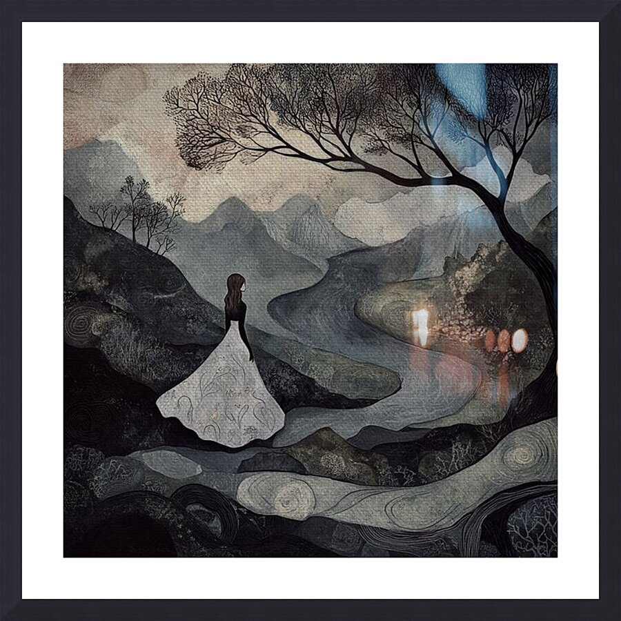 Mystical Journey Picture Frame print