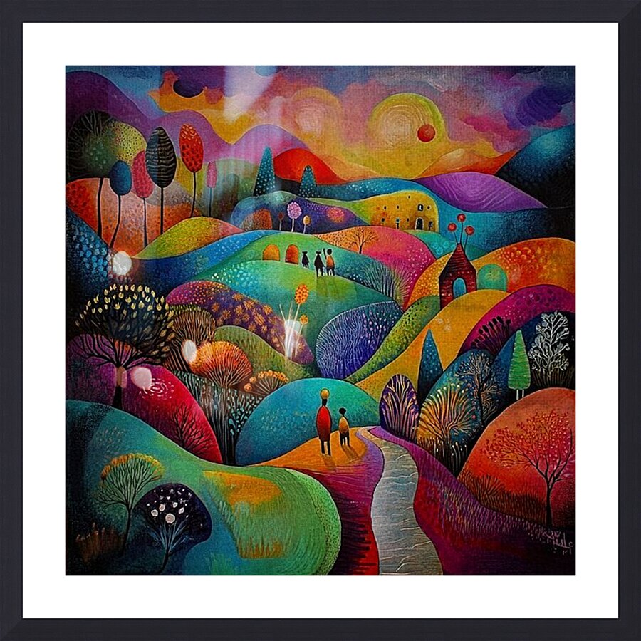 Sunset Reverie Picture Frame print