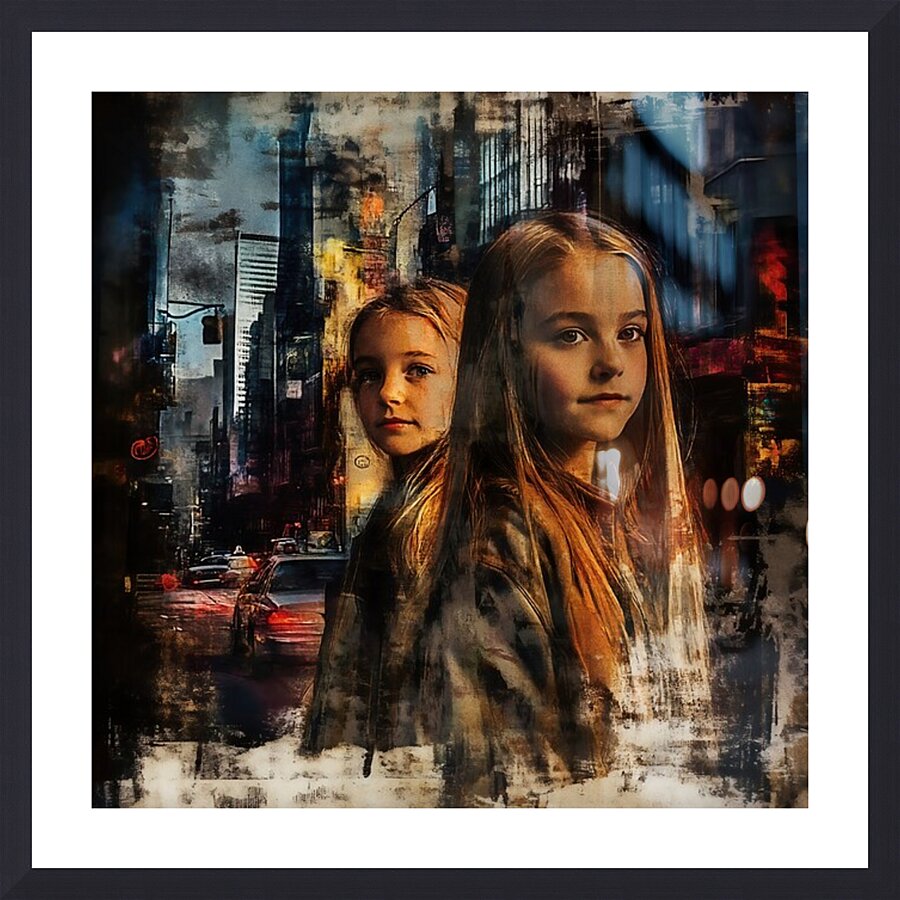 Urban Reflections Picture Frame print