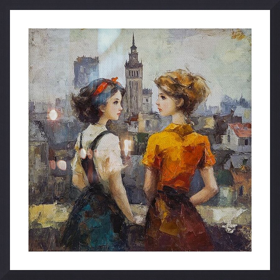 Where Yesterday Stood Still Picture Frame print