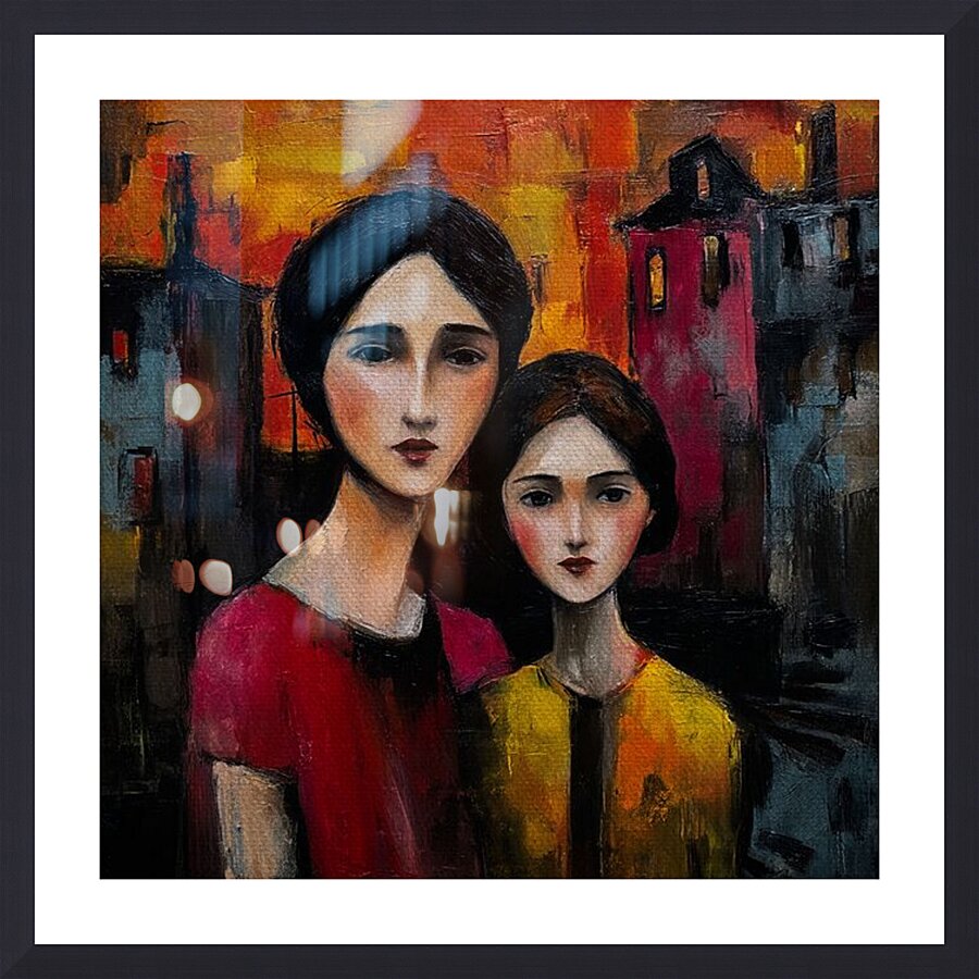 Daughters of Dusk Picture Frame print