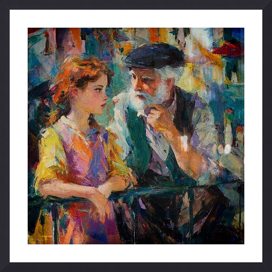 Between Generations Picture Frame print