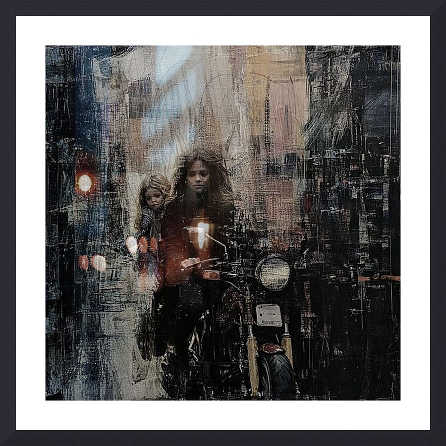 Windswept Picture Frame print