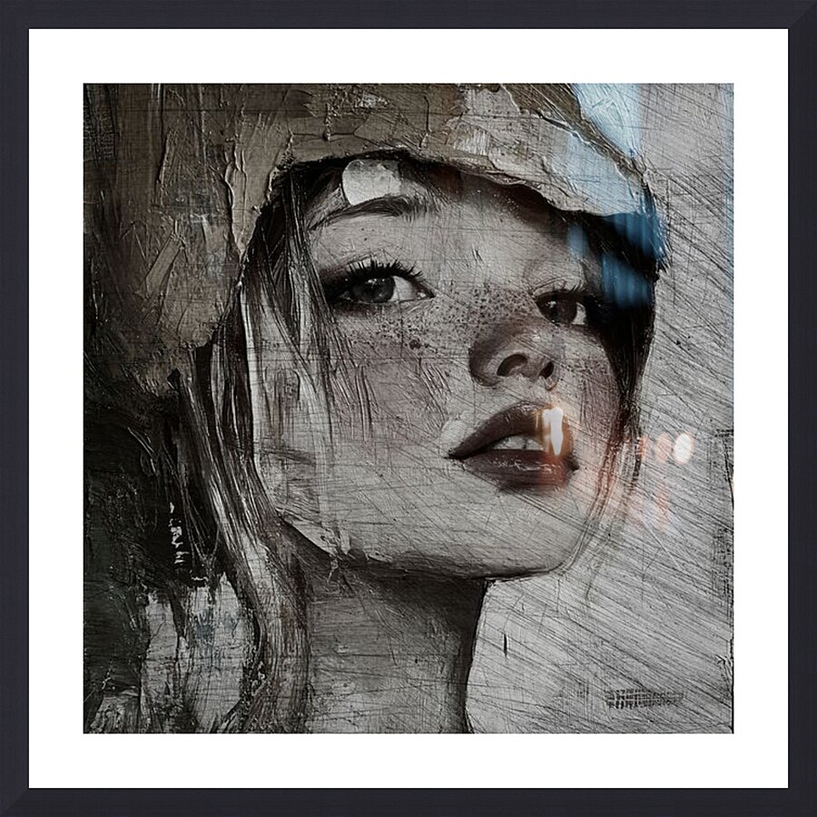 Becoming Picture Frame print