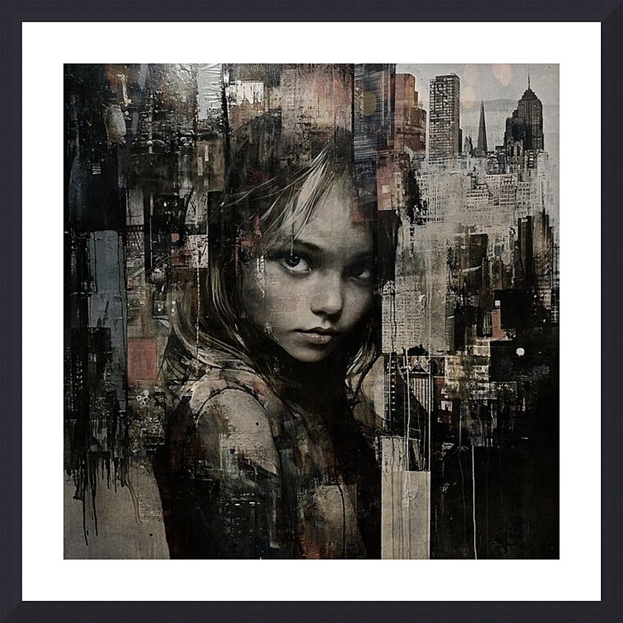 Haunting Bloom Picture Frame print