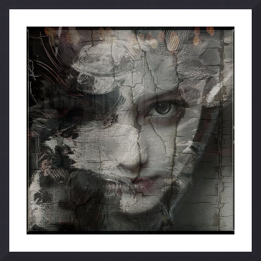 Beneath the Surface Picture Frame print