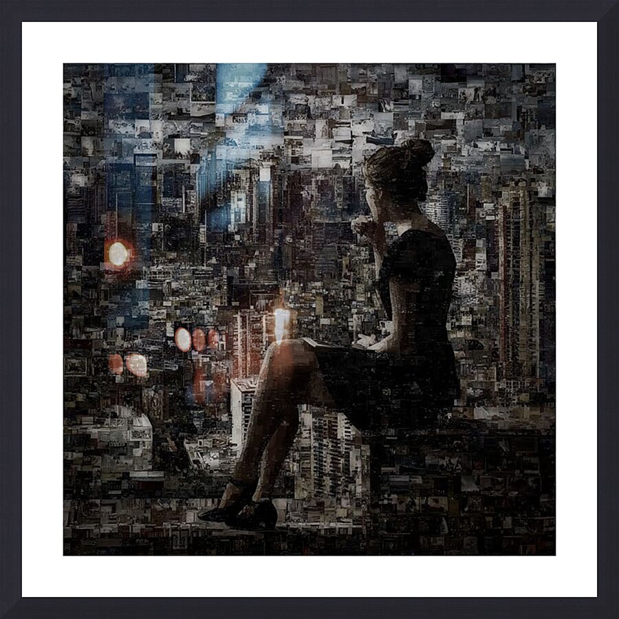 City of Echoes Picture Frame print