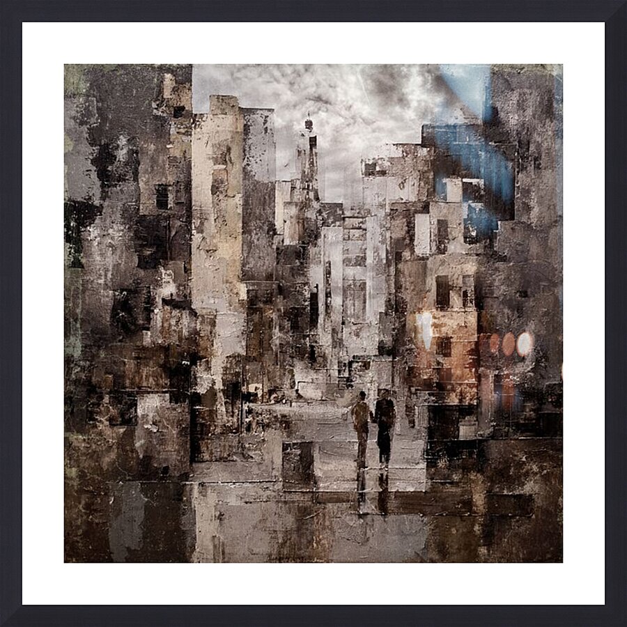 Urban Fade Picture Frame print