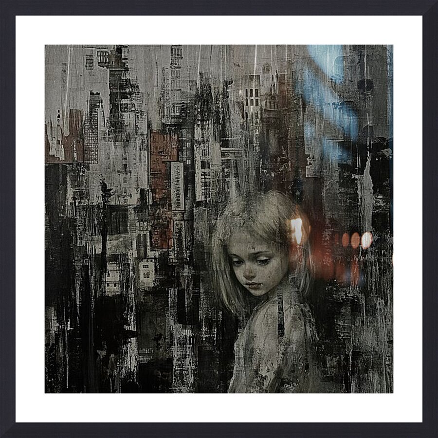 I Am What’s Left Picture Frame print