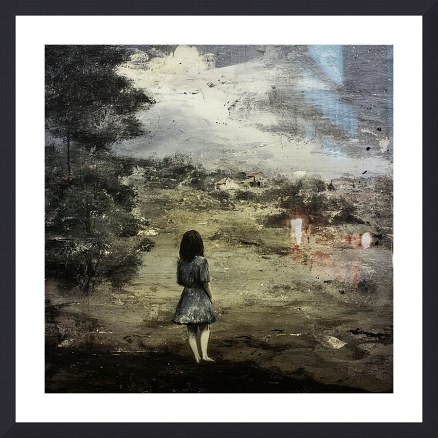 The Distant Unsaid Picture Frame print