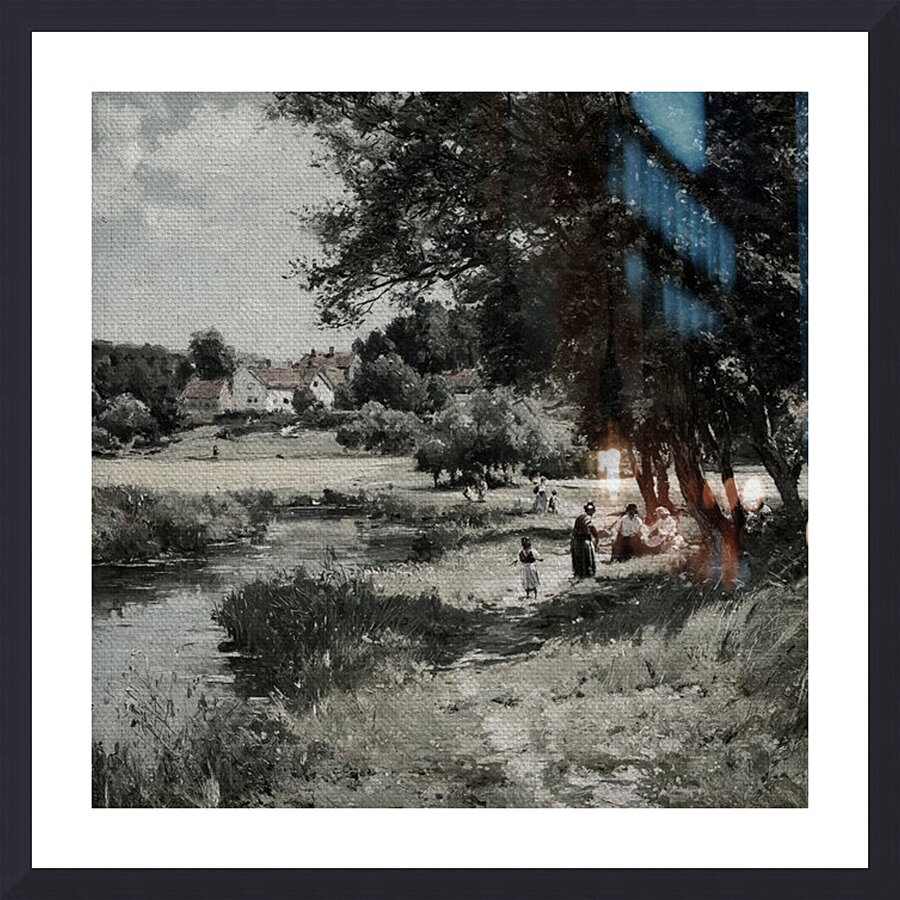 Echoes of an Afternoon Picture Frame print