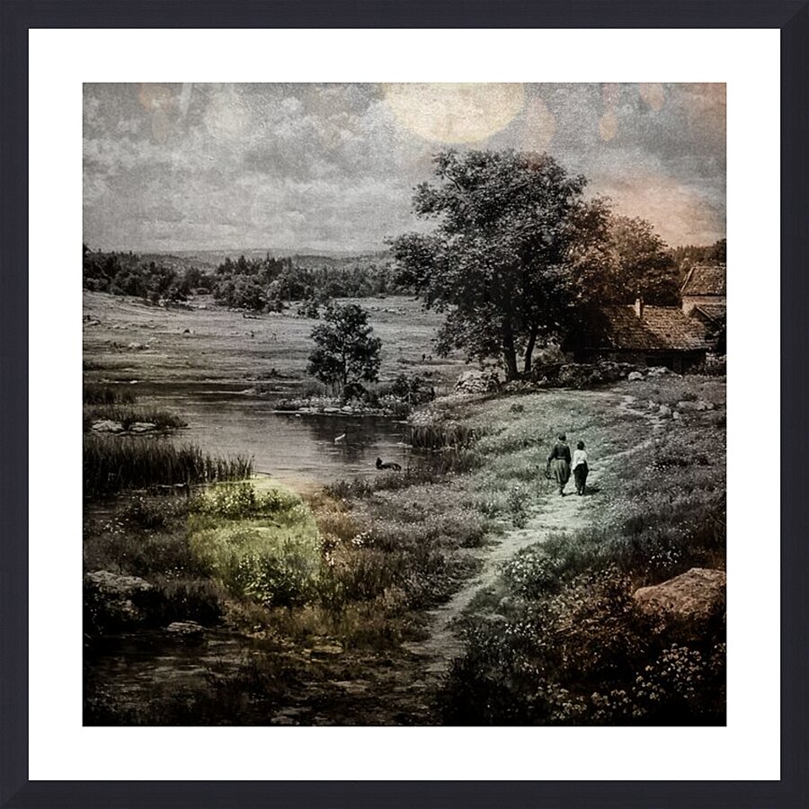 When Time Was Gentle Picture Frame print