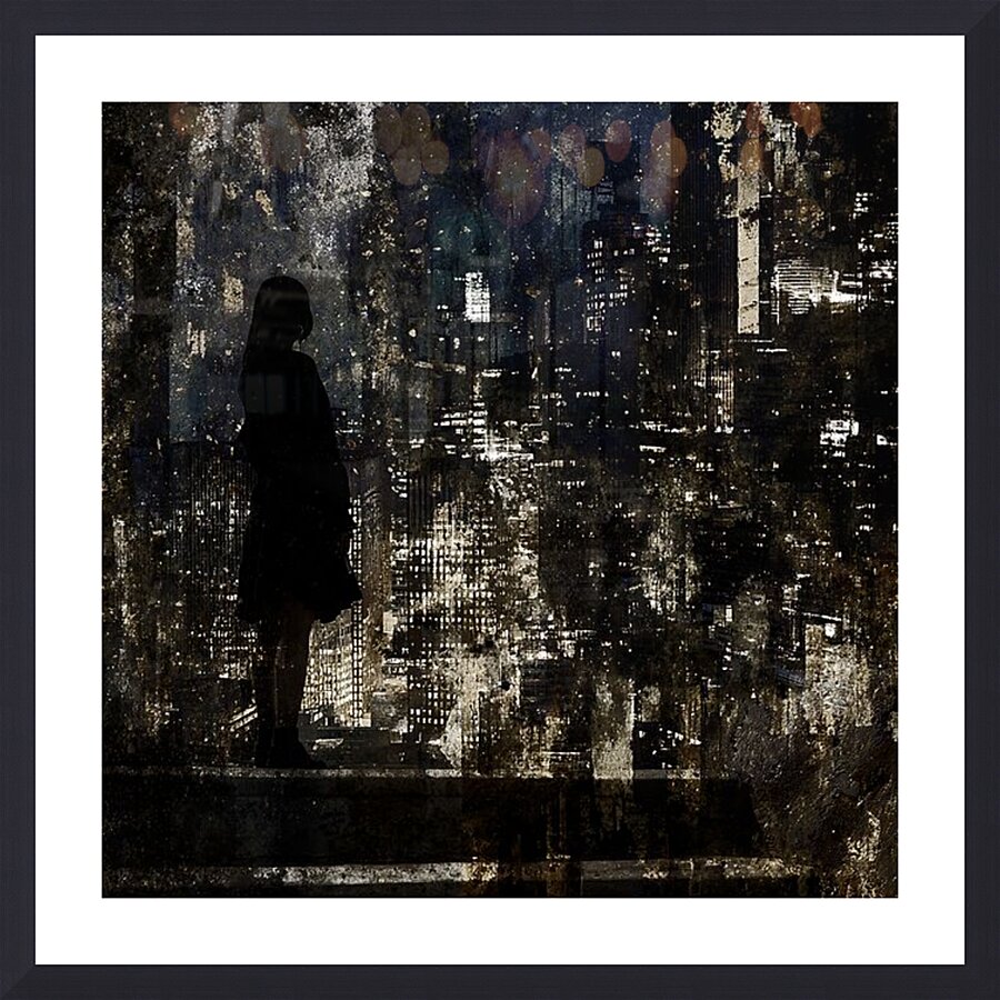 Where the Lights Begin Picture Frame print