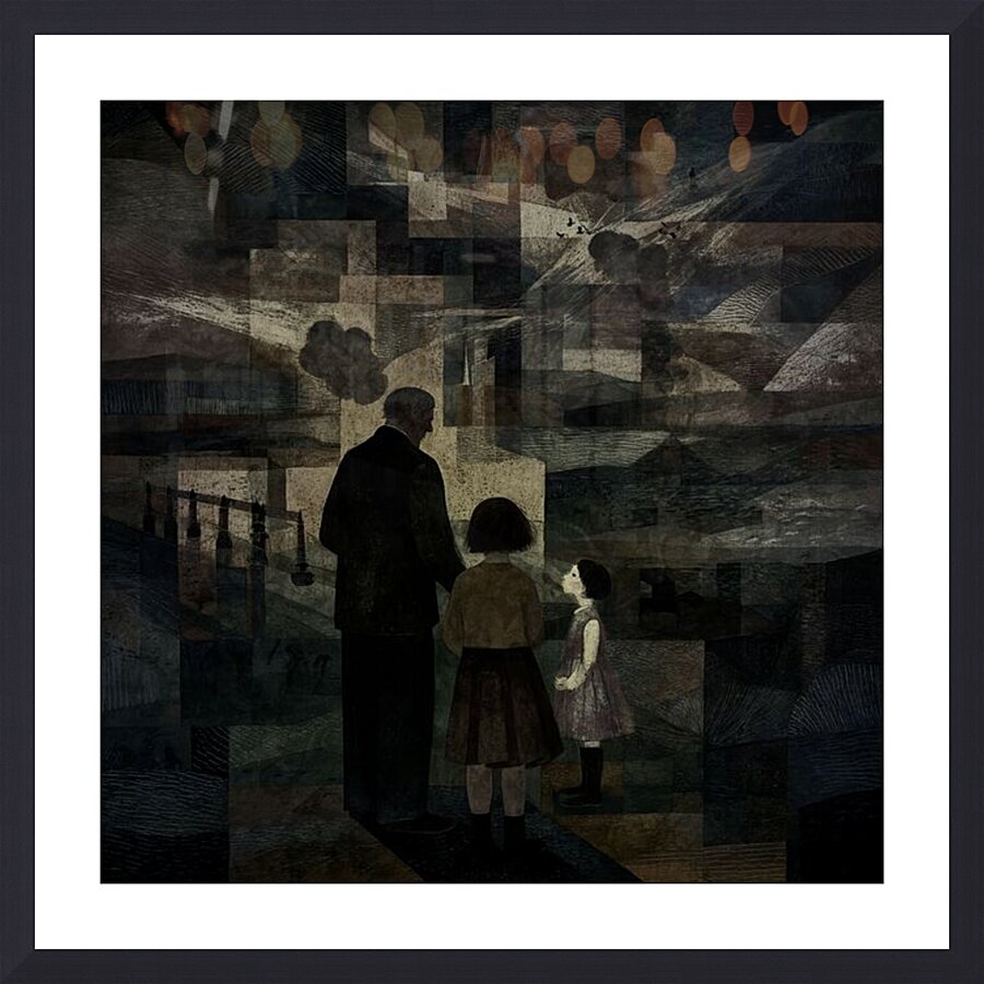 When the Sky Opens Picture Frame print