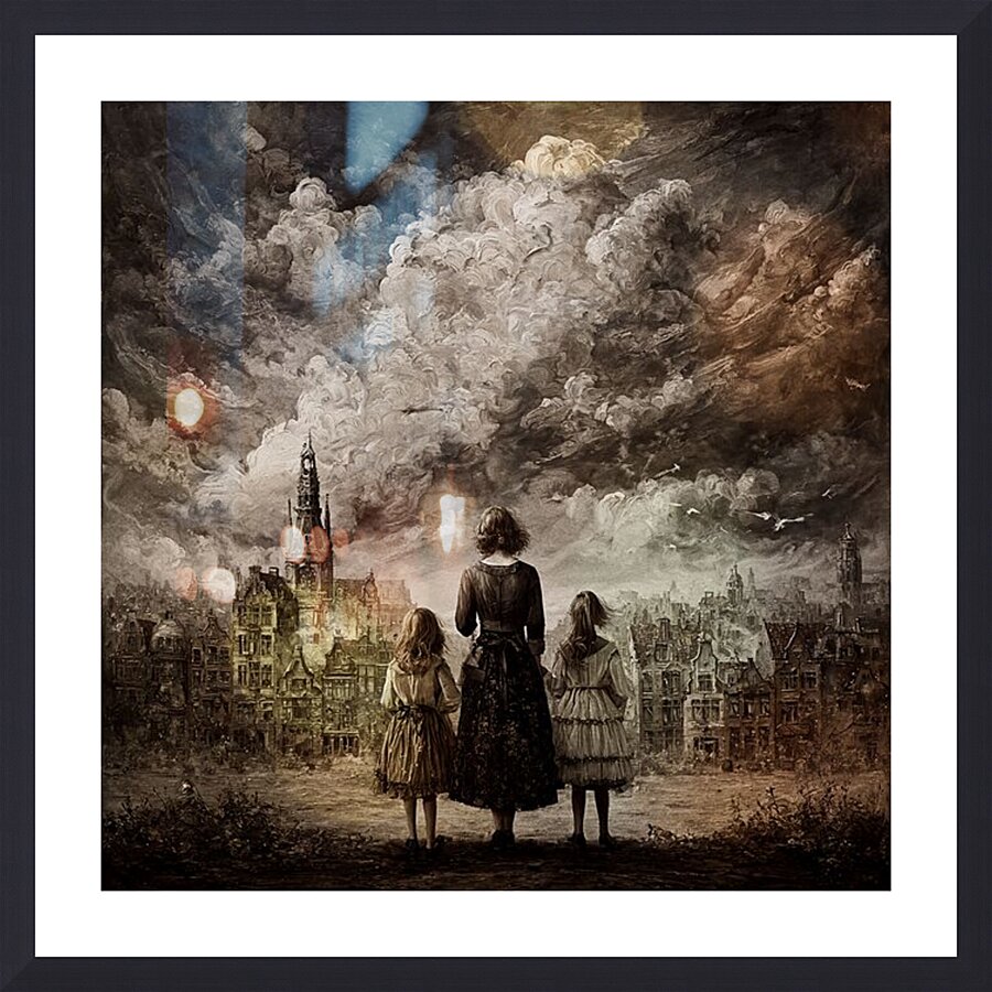 Where Tomorrow Begins Picture Frame print