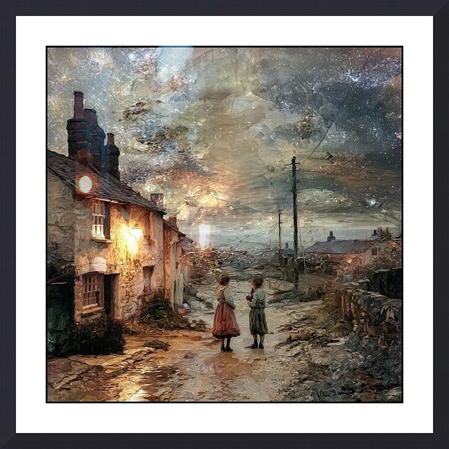 Beneath the Stars Picture Frame print