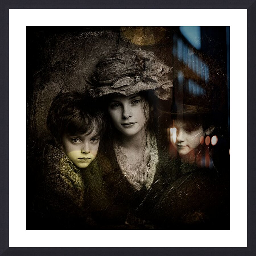 Unwritten Tomorrows Picture Frame print