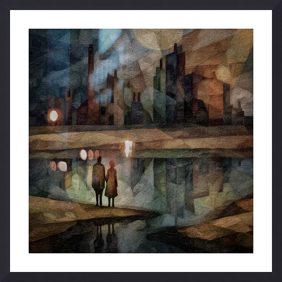 Echoes of Industry Picture Frame print