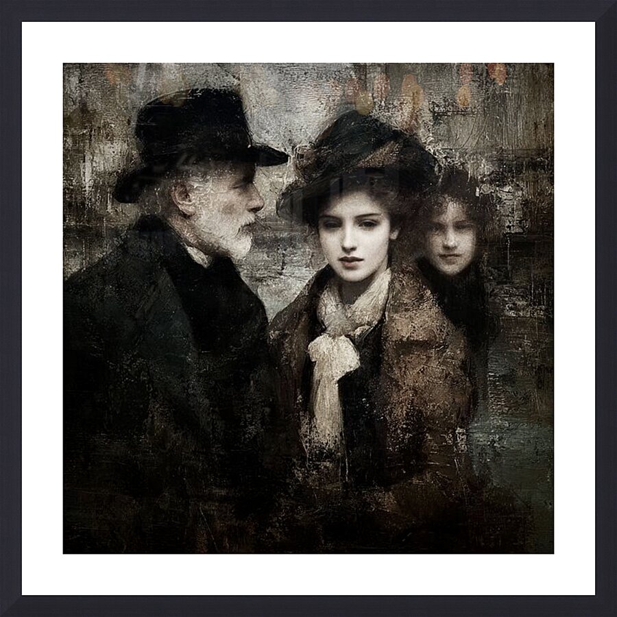 Where Shadows Break Picture Frame print