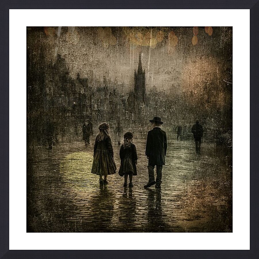 Shadows of Tradition Picture Frame print