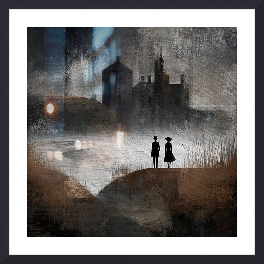Beyond the Mist Picture Frame print