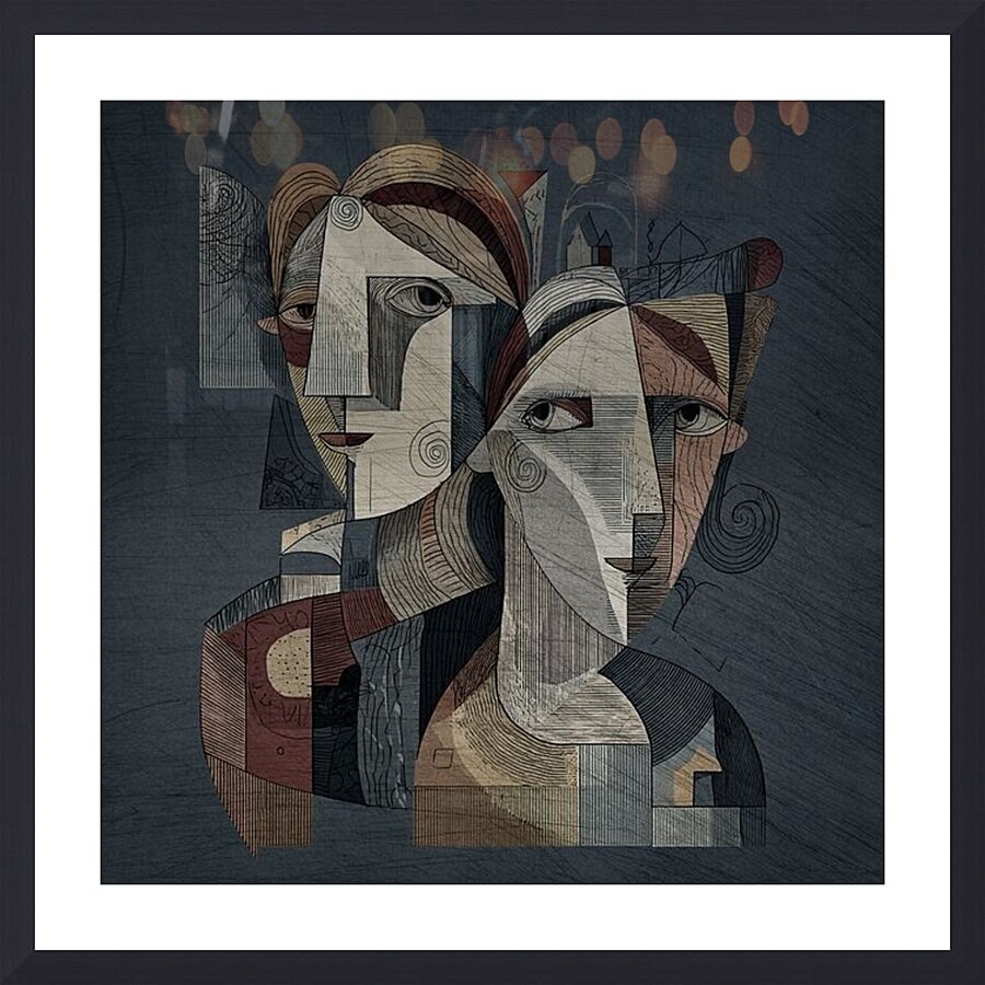 Fragments of Silence Picture Frame print