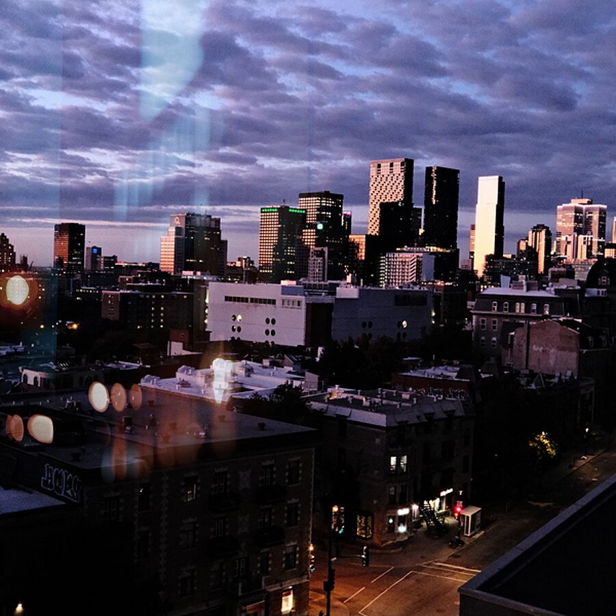 Montreal Morning Picture Frame print