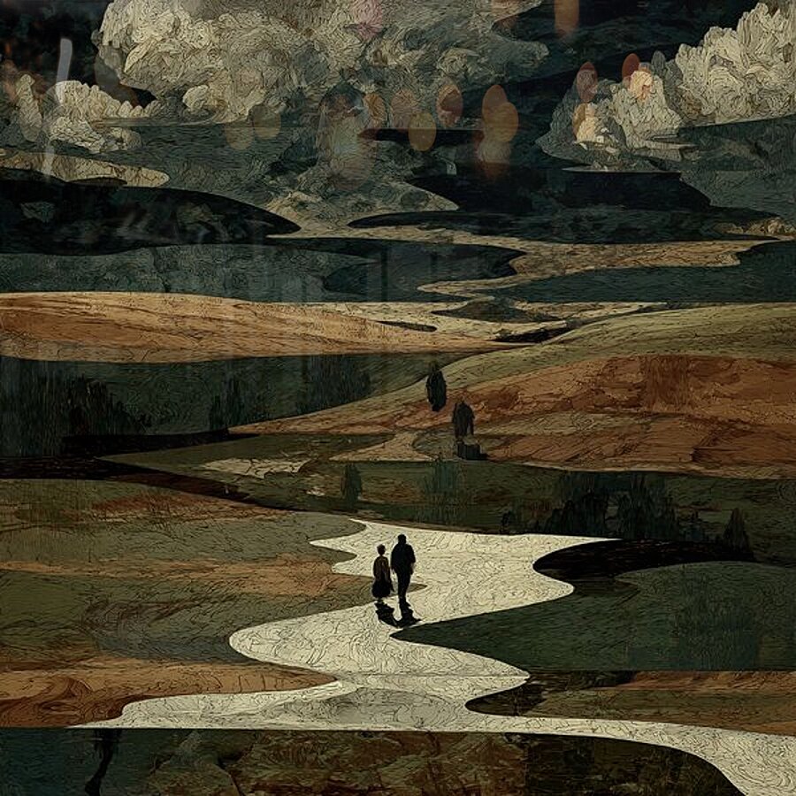 Between Storms Picture Frame print