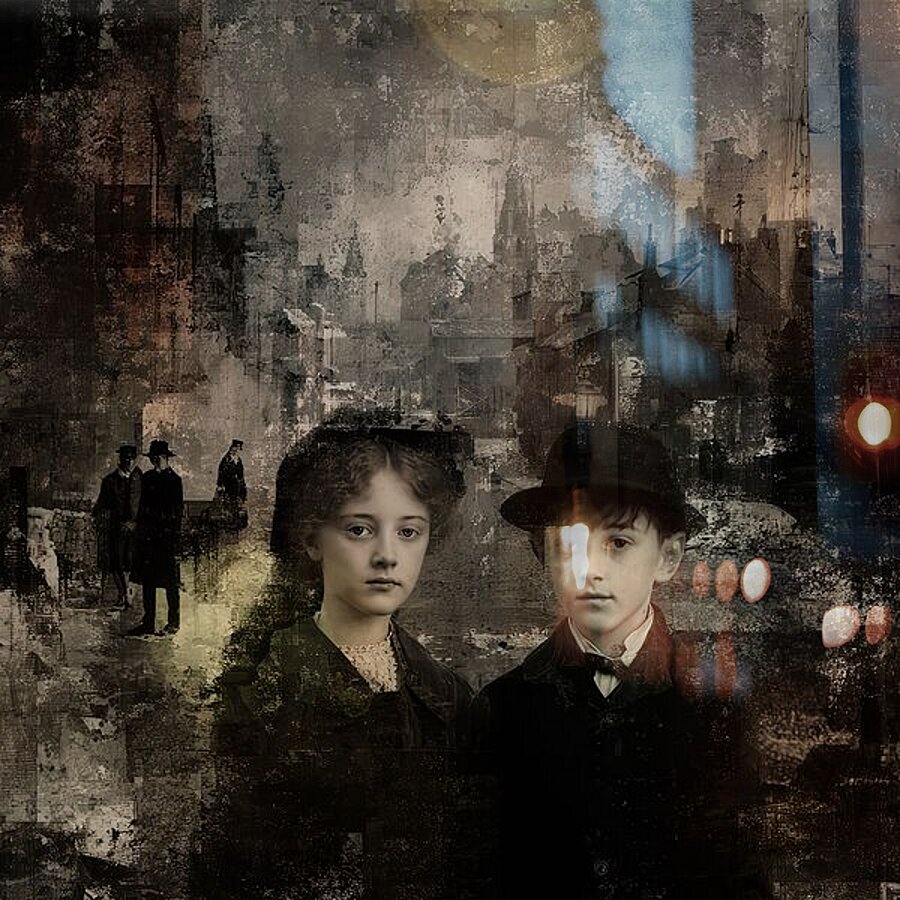 Where Innocence Stands Still Picture Frame print