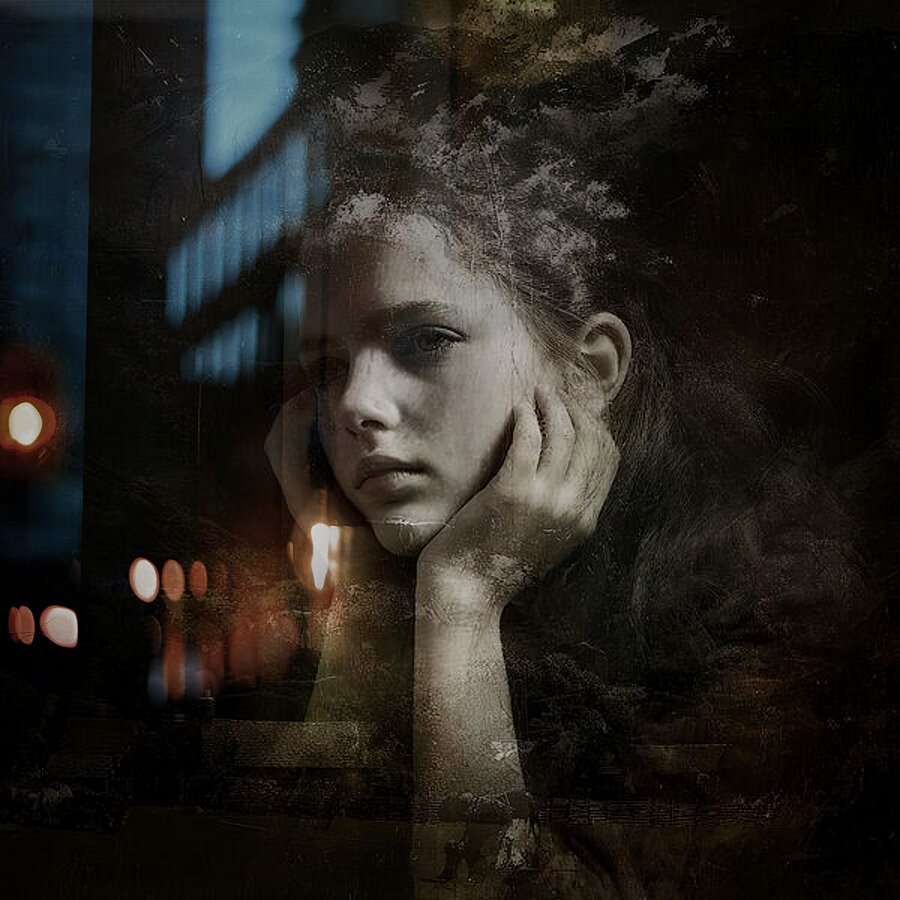 The Weight of Memory Picture Frame print