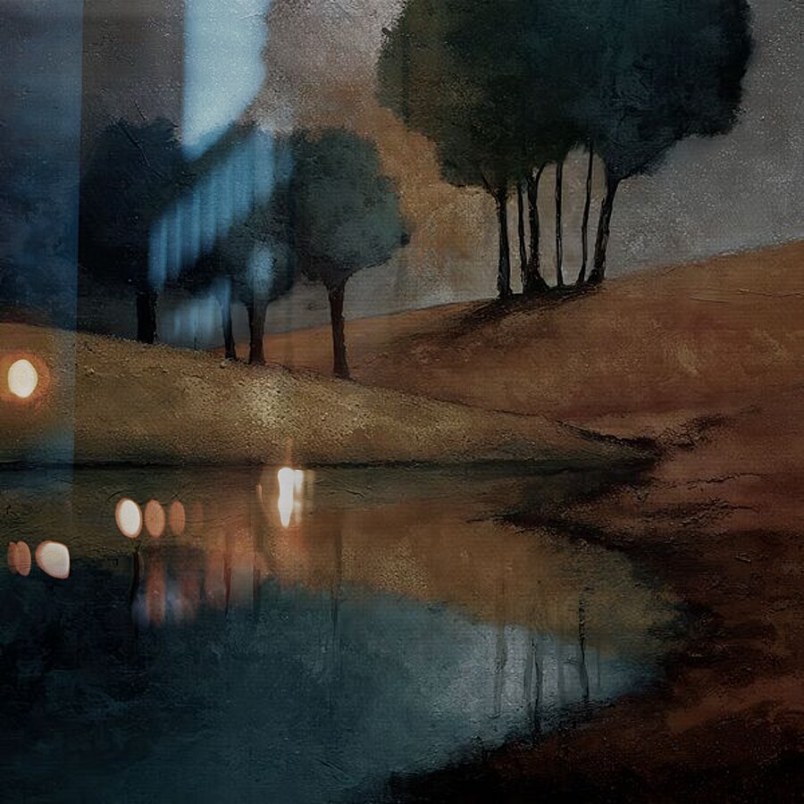 Reflections Before Night Picture Frame print