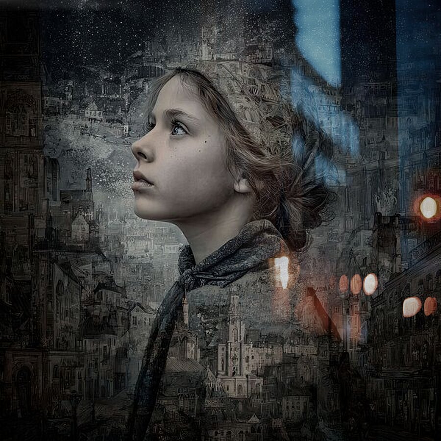 Where Hope Looks Up Picture Frame print