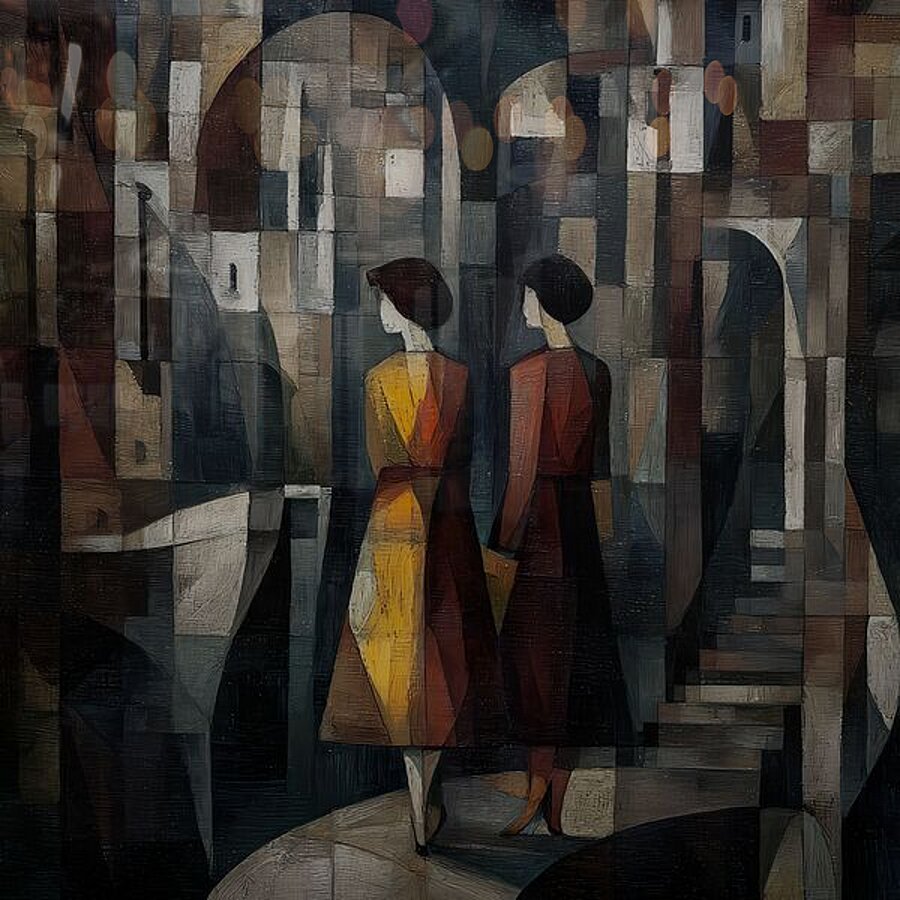 The Forgotten Corridor Picture Frame print