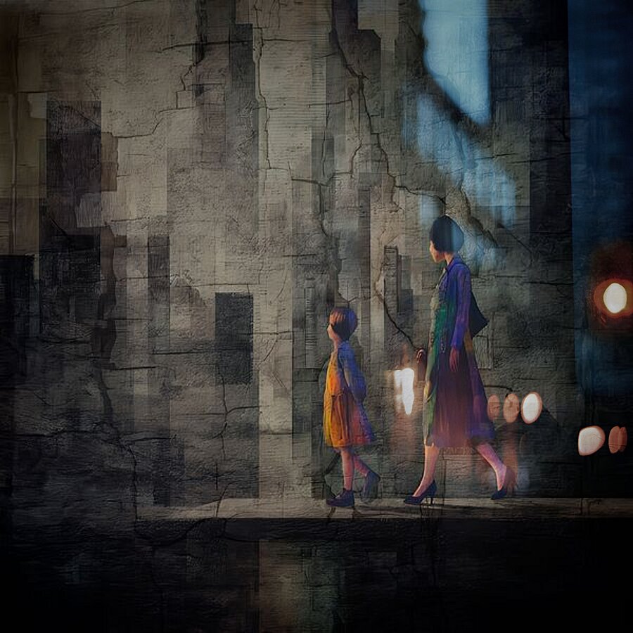 The City Walls Picture Frame print