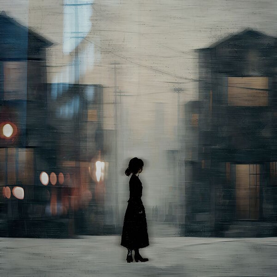 Empty Streets Picture Frame print