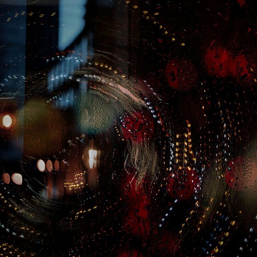 Spiral of Holiday Light Picture Frame print