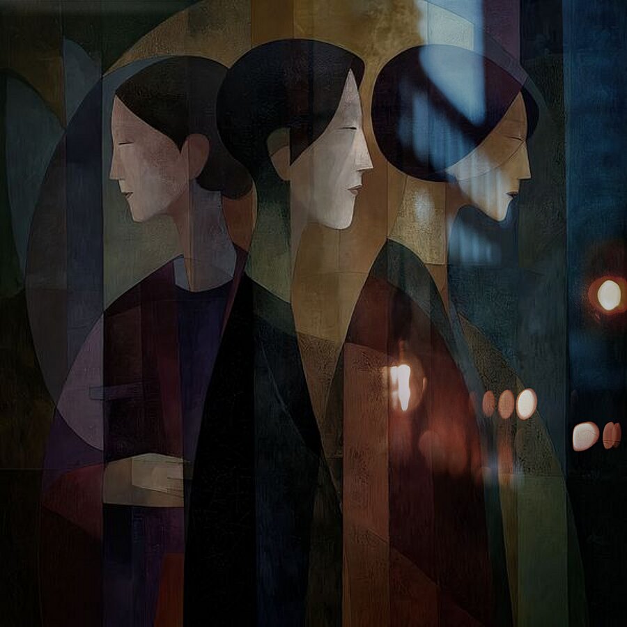 Whispers in Painted Light Picture Frame print