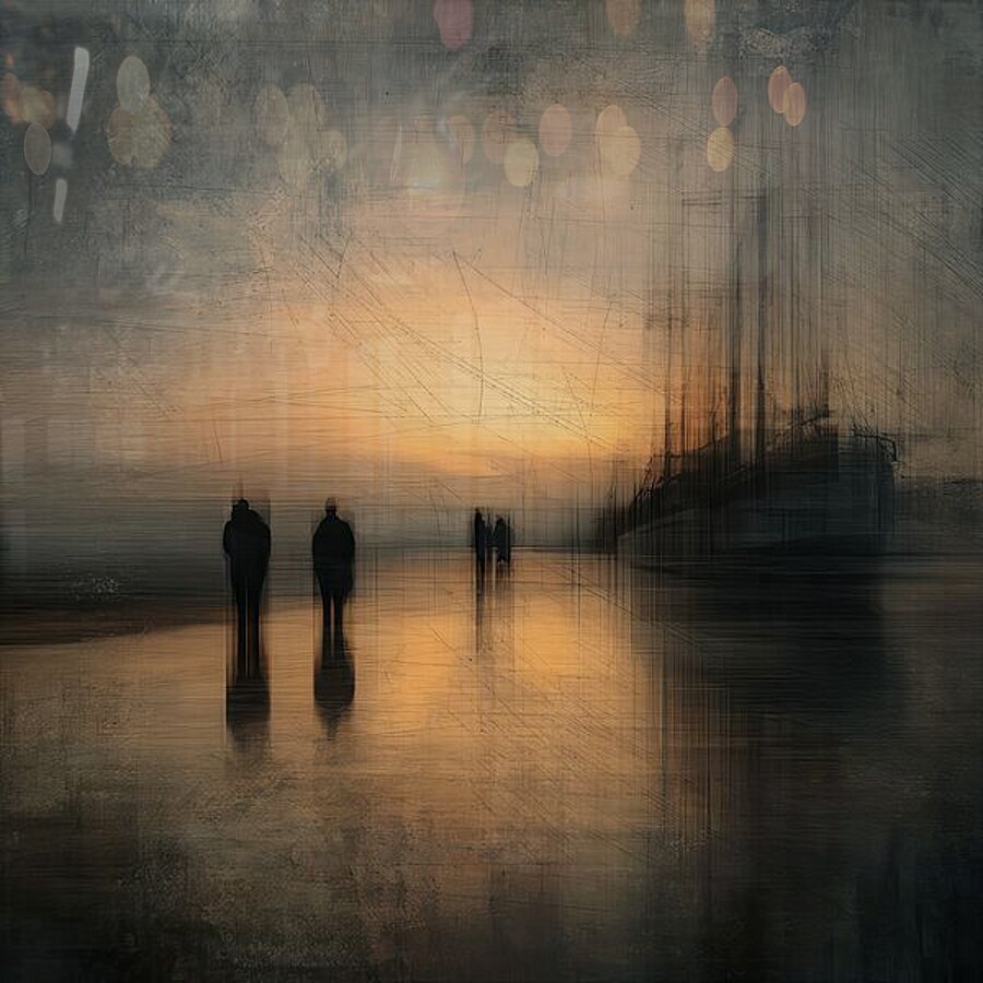 Between Tide and Time Picture Frame print